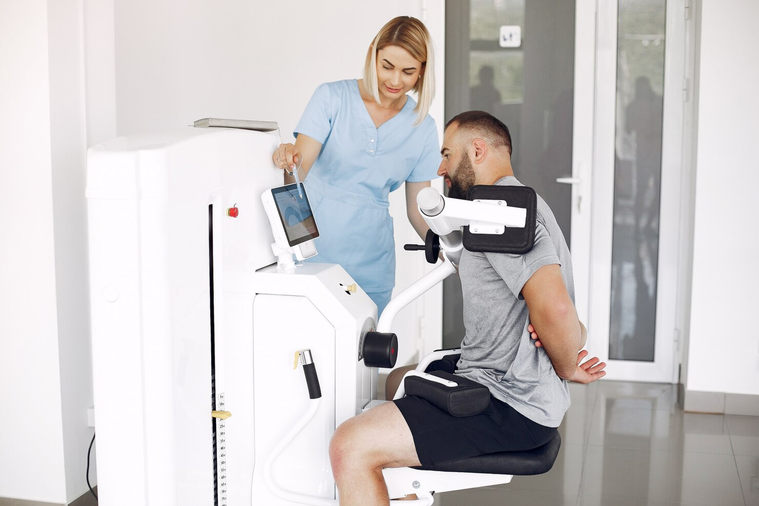 Physiotherapy equipment at our clinic