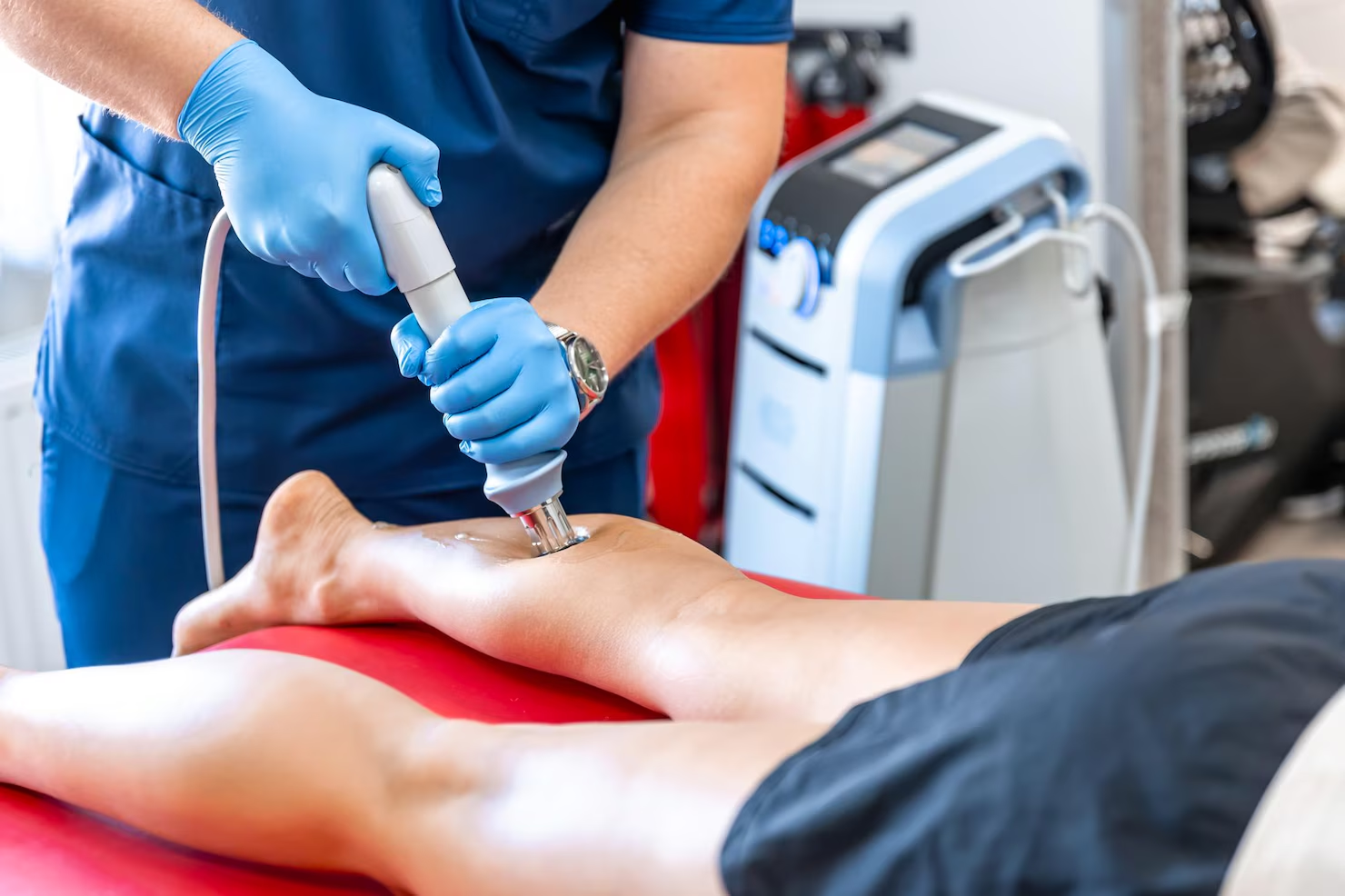 Electrotherapy treatment at Heal Physio & Wellness Clinic