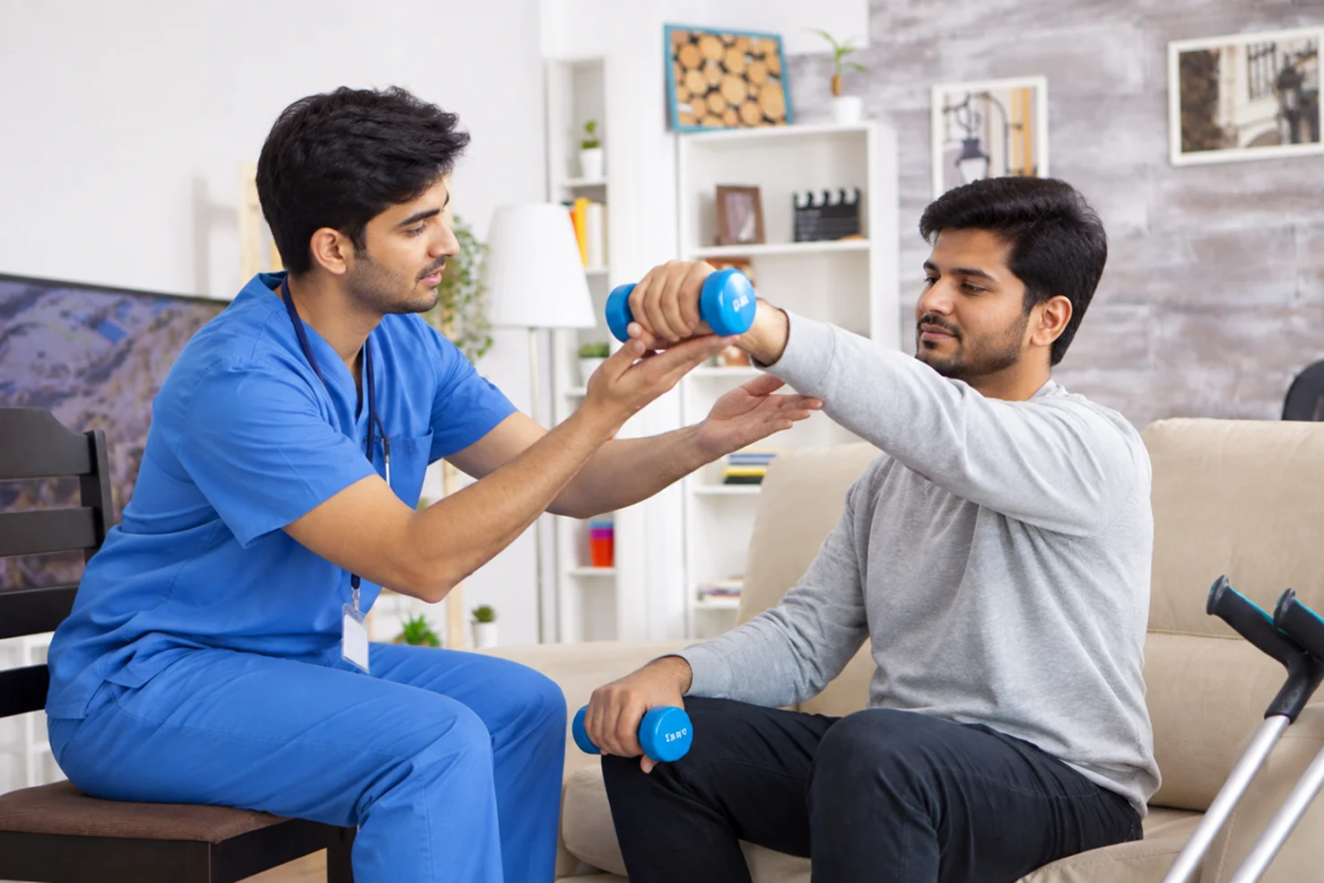 Home physiotherapy service at Heal Physio & Wellness Clinic